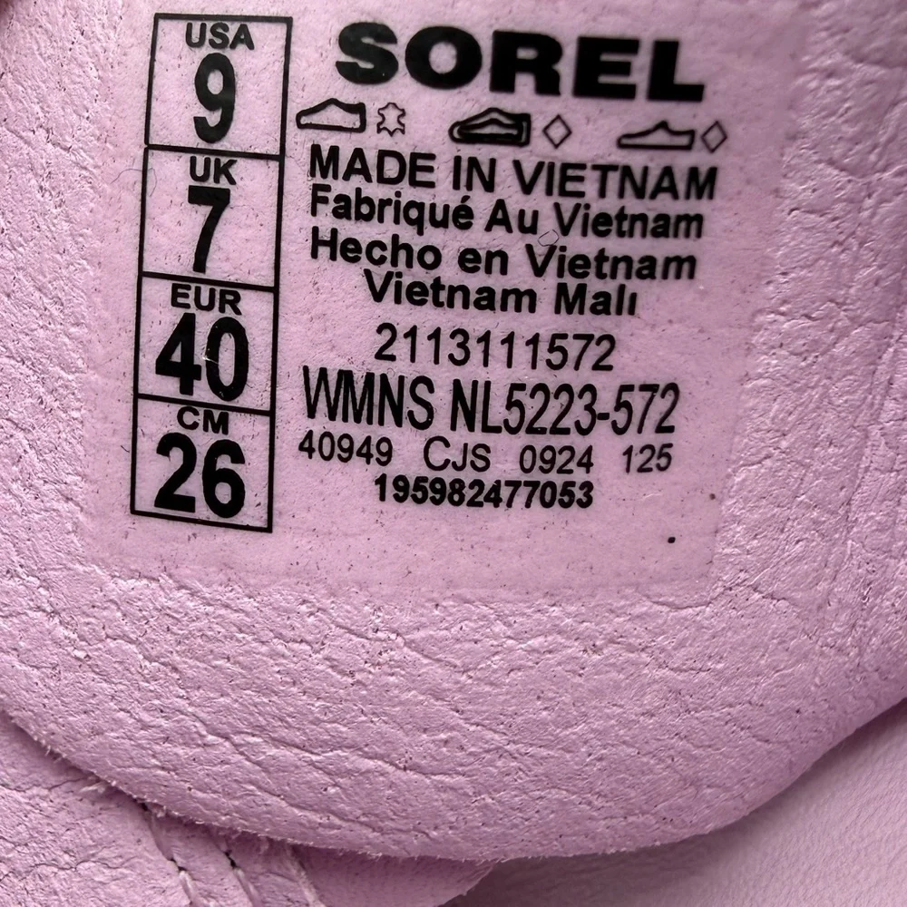Sorel outsole metal